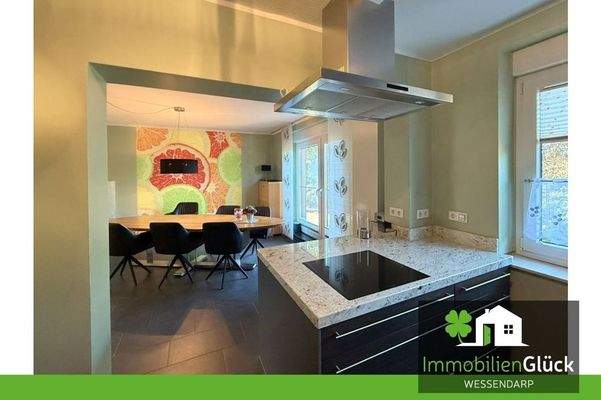 Küche mit Esszimmer