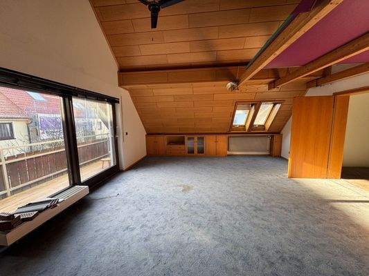 Jugendzimmer mit Balkon