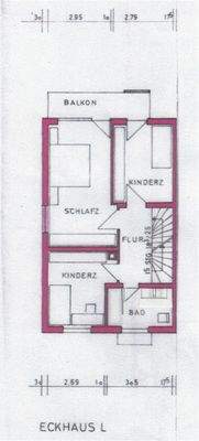 Grundriss Obergeschoss