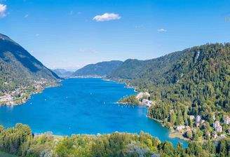 Ossiacher See Blick Richtung Feldkirchen