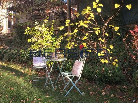 Sitzecke im Garten