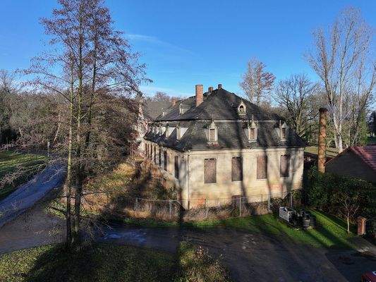 Blick auf die östl. Schlossseite