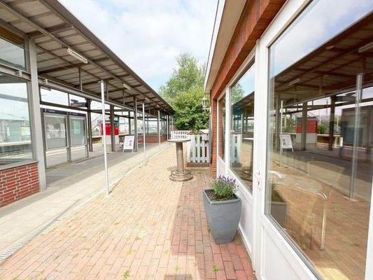 Blick auf den Bahnsteig