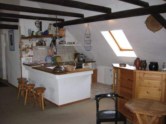 Küche in der Loftwohnung!