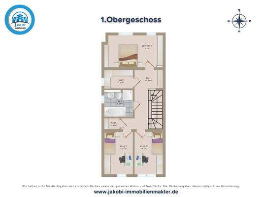 Grundriss 1.Obergeschoss