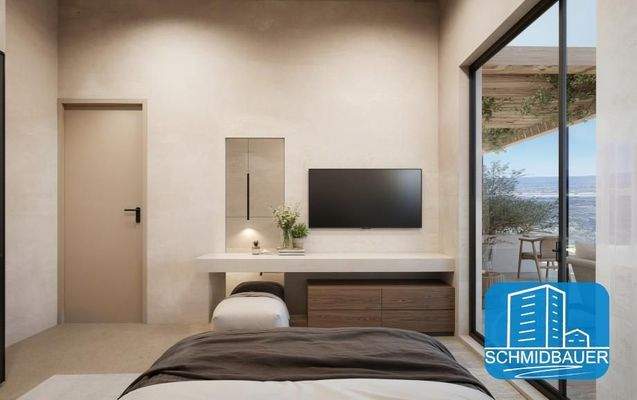 Kreta, Klima: Neubau-Projekt! Haus mit Studio und Pool in kleiner Anlage zu verkaufen