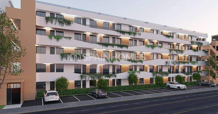 Modern 3 Bedroom Flats 750 m from the Beach in San Javier