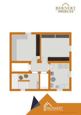 Grundriss visualisiert KG