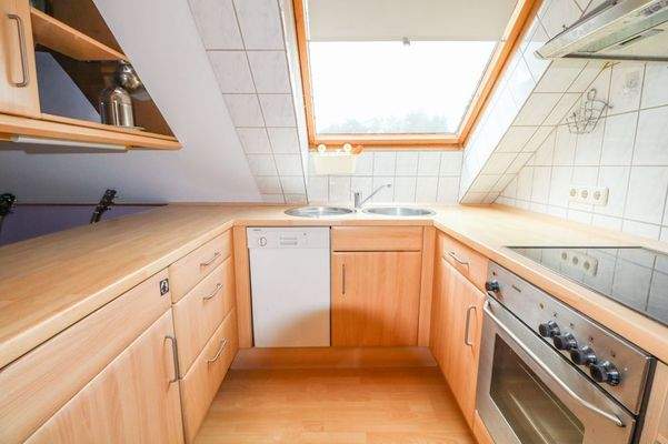 Küche im Obergeschoss