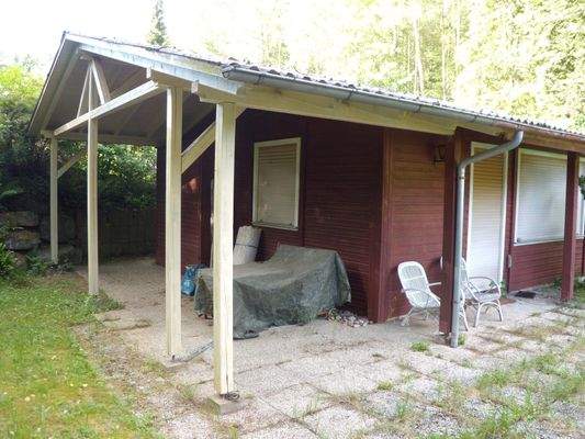 3.2 Amorbach Rückseite und schattiger Außensitz (2)