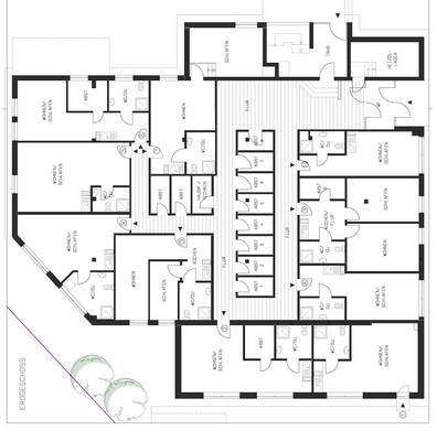 Erdgeschoss Grundriss