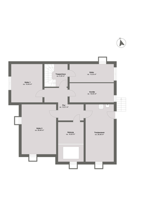 Grundriss Kellergeschoss