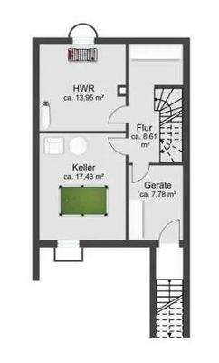 Gundrissplan Keller