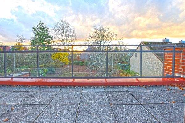 Eine besondere Wohnung verdient einen besonderen Herbsthimmel ...