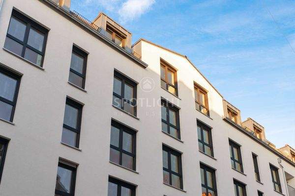 Moderne Außenfassade - Wohnung 3 OG