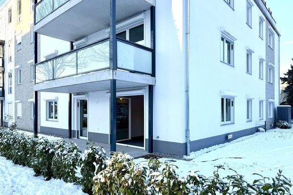 Wohnung mit Gartenanteil