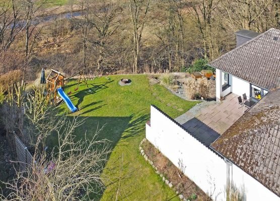 Garten mit Traveblick