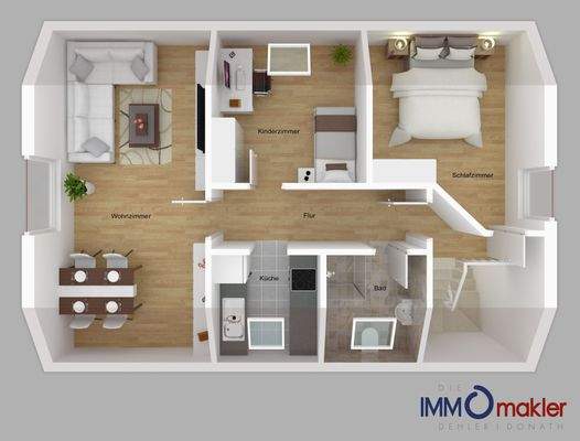 Grundriss Dachgeschoss