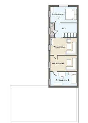 Grundriss Wohnhaus OG