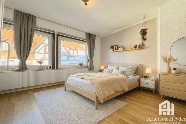 Schlafzimmer (KI-Einrichtungsbeispiel)