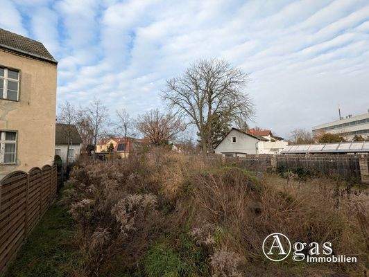 Blick Richtung Straße
