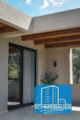 Kreta, Listaros: Moderne Villa mit Meer- und Bergblick, Gästewohnung und Pool zu verkaufen