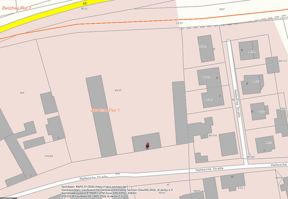Lageplan Flurstück (gesamt)