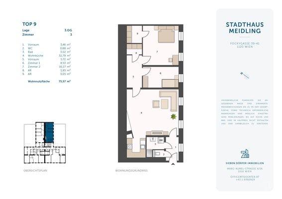 Wohnungsplan Fockygasse_Top 9