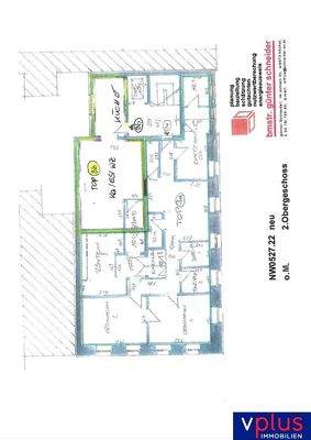 Grundrissplan Top 3b