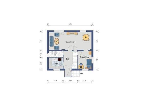 Grundirss Erdgeschoss