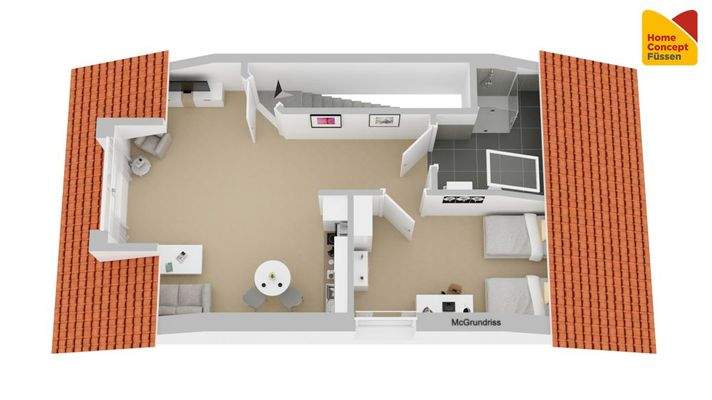 Grundriss Dachgeschoss