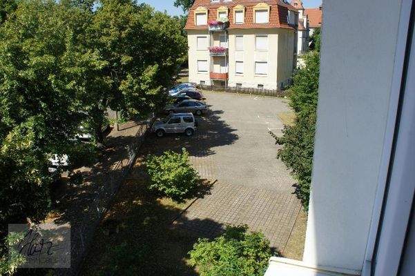 Blick vom Wohnzimmer