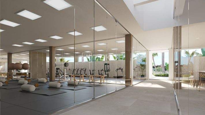 Apartments with Gardens and Pools in Mijas Spain