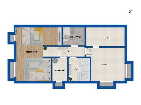 Grundriss Kellergeschoss