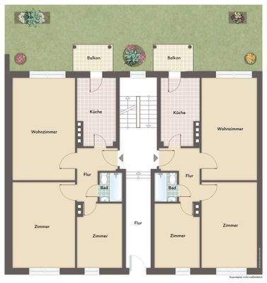 Grundriss  Erdgeschoss