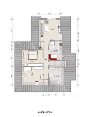 Grundriss Dachgeschoss