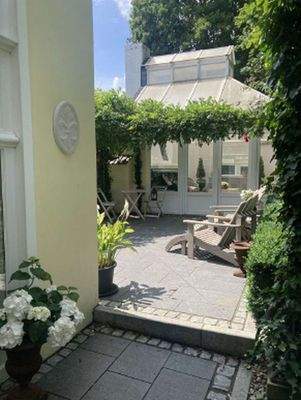 Blick auf den Wintergarten