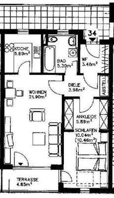 Grundriss_Chemnitzer Straße 76b WE 34