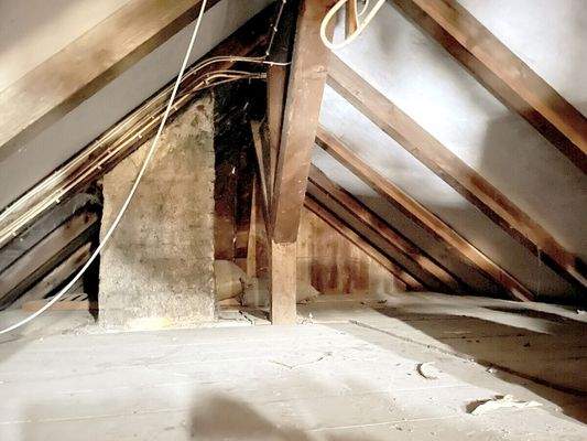 Weiteres ausbaubares Zimmer im Haupthaus