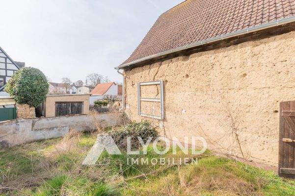 Garten hinter Scheune