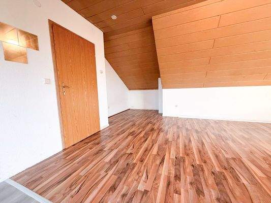 Wohnzimmer mit Küche