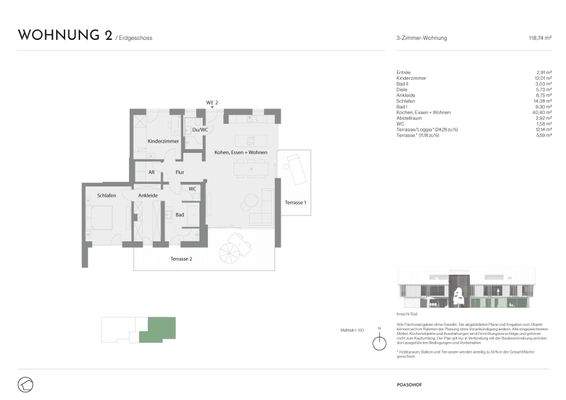 Wohnung 2 Grundriss