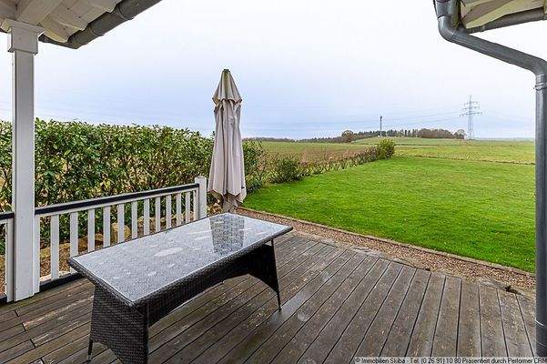 Blick von der Veranda