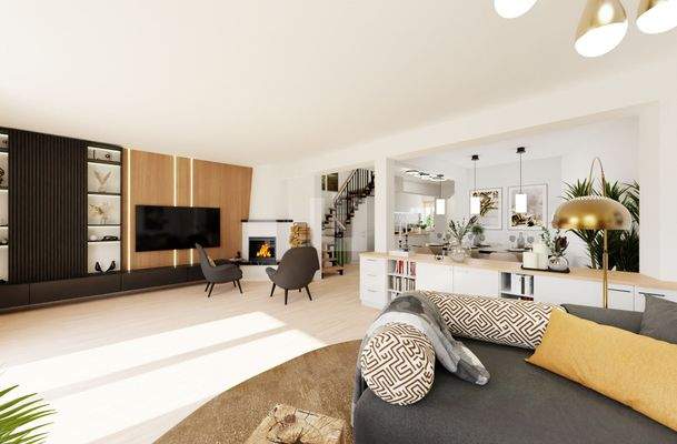 Visualisierung - Wohnzimmer
