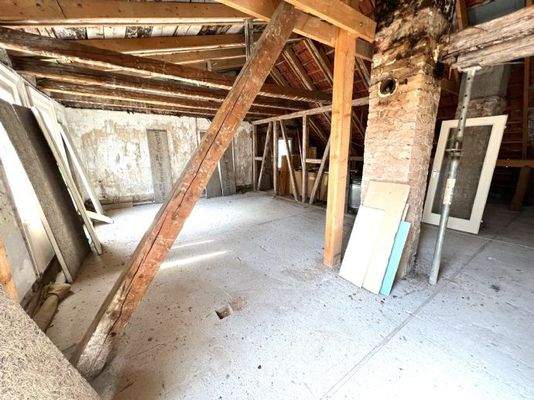 Ausbaufähige Fläche im DG