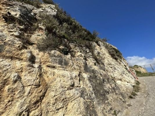 Kreta, Roussospiti: Hanggrundstück mit Meerblick z