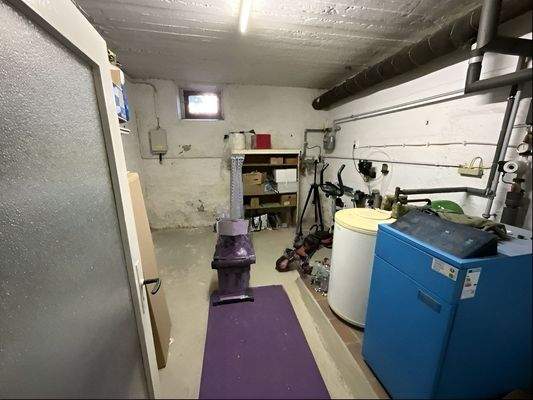 Keller mit Heizung