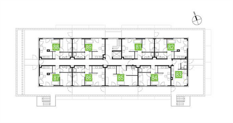 Grundriss Exklusiv Apartments DG