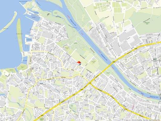 Geolyzer Kartenausschnitt