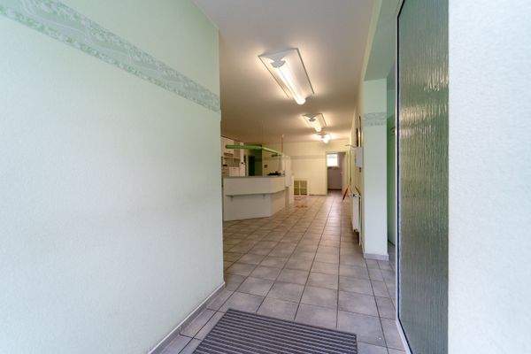 Praxisräume Eingangsbereich